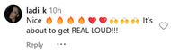 Fans react to Jennifer Lopez's post. (Image via Instagram/@jlo)